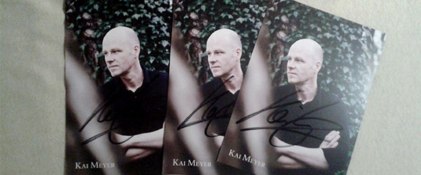 Kai Meyer Autogrammkarte zu gewinnen