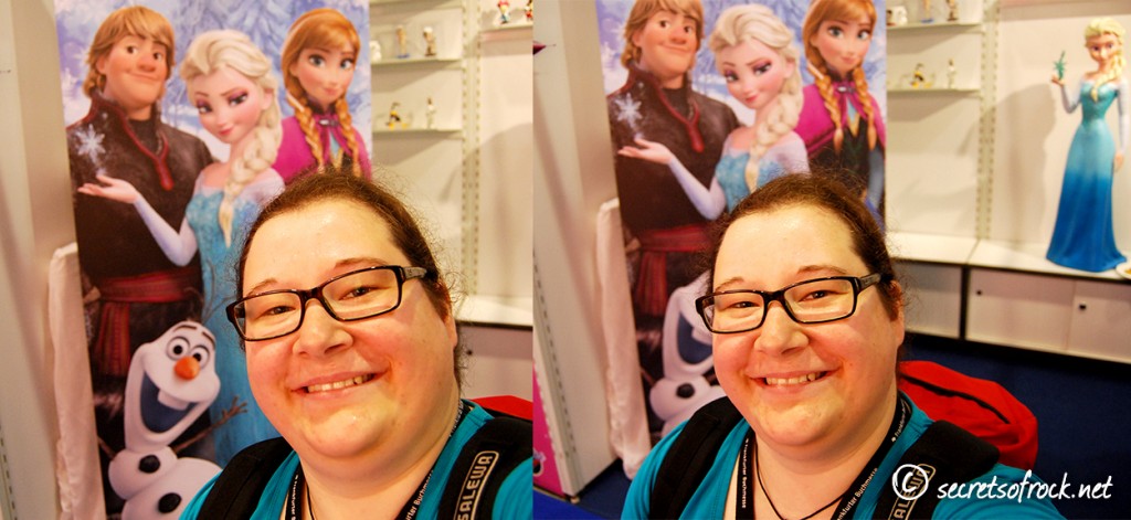 Selfie mit Frozen Aufsteller