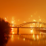 Feuerwerk Main-Brücke 2015